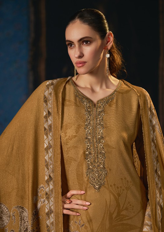 SANNA FASHION BELLISHA WHOLESALE VISCOSE PASHMINA WINTER SPECIAL UNSTITCH SALWAR SUITS SUPPLIER