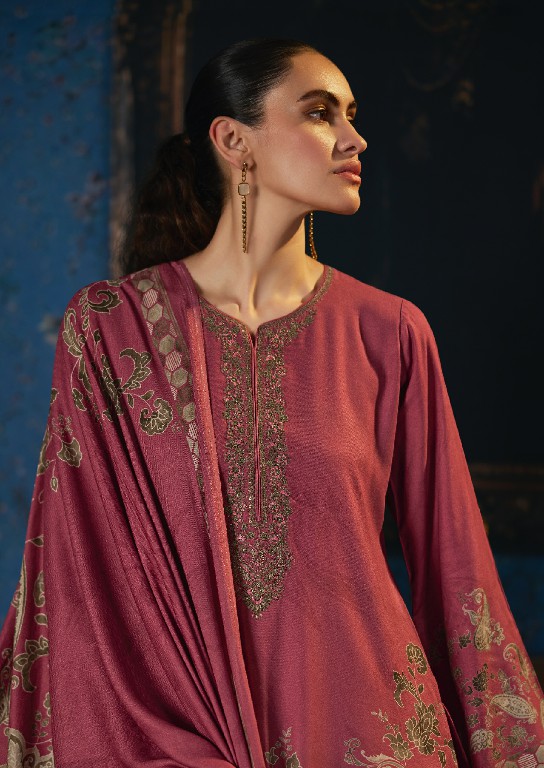 SANNA FASHION BELLISHA WHOLESALE VISCOSE PASHMINA WINTER SPECIAL UNSTITCH SALWAR SUITS SUPPLIER