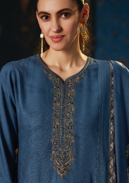 SANNA FASHION BELLISHA WHOLESALE VISCOSE PASHMINA WINTER SPECIAL UNSTITCH SALWAR SUITS SUPPLIER