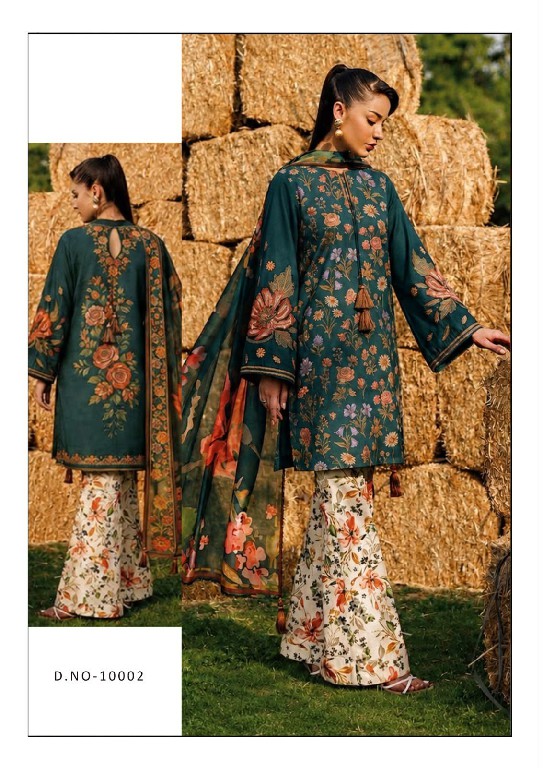 HALA RAMSHA VOL 10 WHOLESALE READYMADE PURE LAWN PAKISTANI CASUAL WEAR 3 PCS SUITS FOR EXPORT