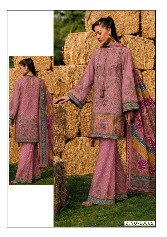 HALA RAMSHA VOL 10 WHOLESALE READYMADE PURE LAWN PAKISTANI CASUAL WEAR 3 PCS SUITS FOR EXPORT