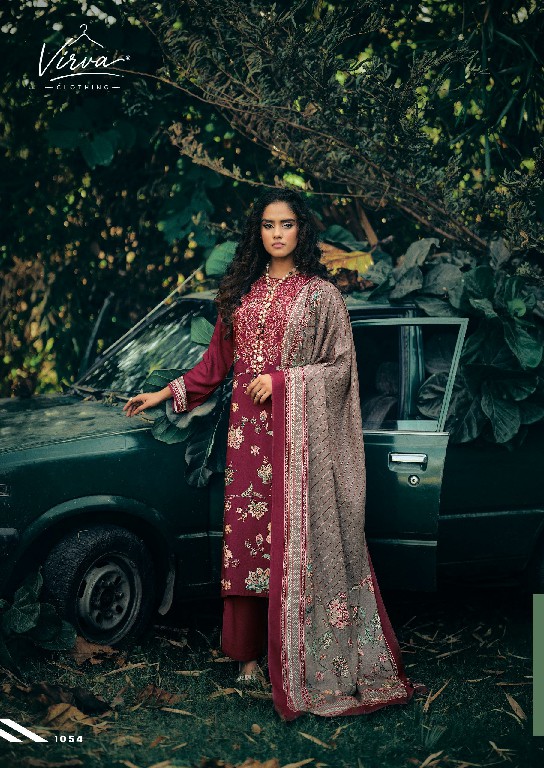 VIRVA VINTAGE VOUGE WHOLESALE VISCOSE PASHMINA WINTER COLLECTION UNSTITCH SALWAR SUITS EXPORTER