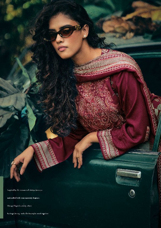 VIRVA VINTAGE VOUGE WHOLESALE VISCOSE PASHMINA WINTER COLLECTION UNSTITCH SALWAR SUITS EXPORTER