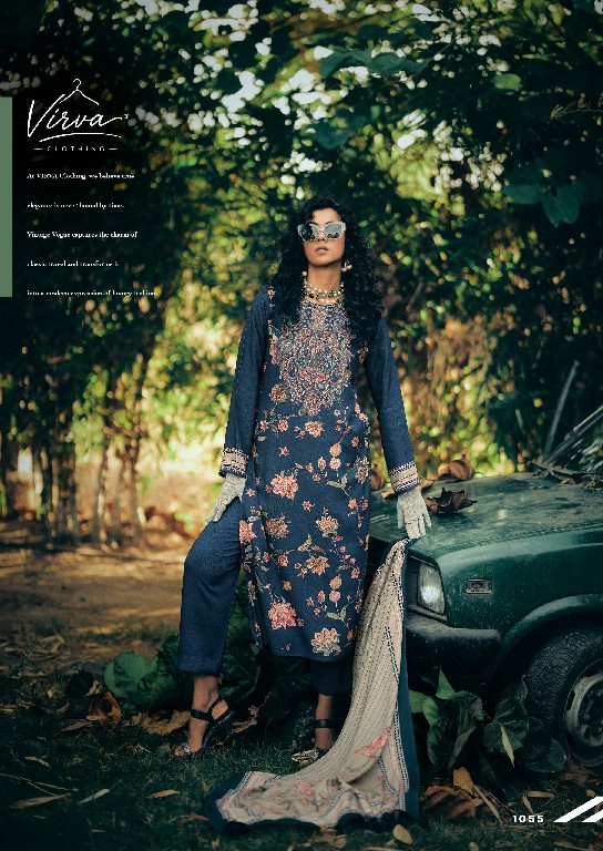 VIRVA VINTAGE VOUGE WHOLESALE VISCOSE PASHMINA WINTER COLLECTION UNSTITCH SALWAR SUITS EXPORTER