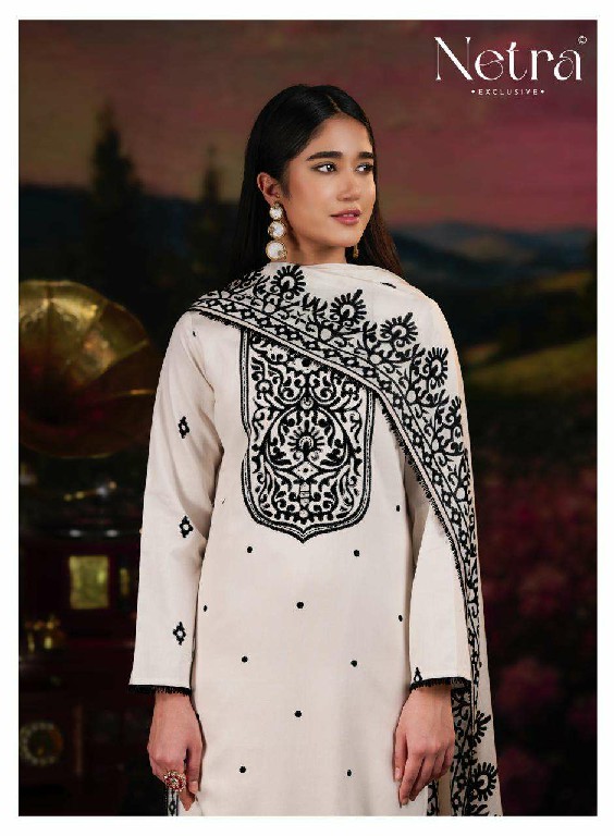 NETRA JHALAK VOL 3 WHOLESALE PURE COTTON AMAZING DESIGN UNSTITCH SALWAR SUITS EXPORTER