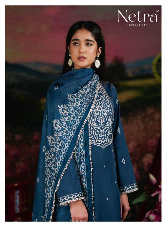 NETRA JHALAK VOL 3 WHOLESALE PURE COTTON AMAZING DESIGN UNSTITCH SALWAR SUITS EXPORTER