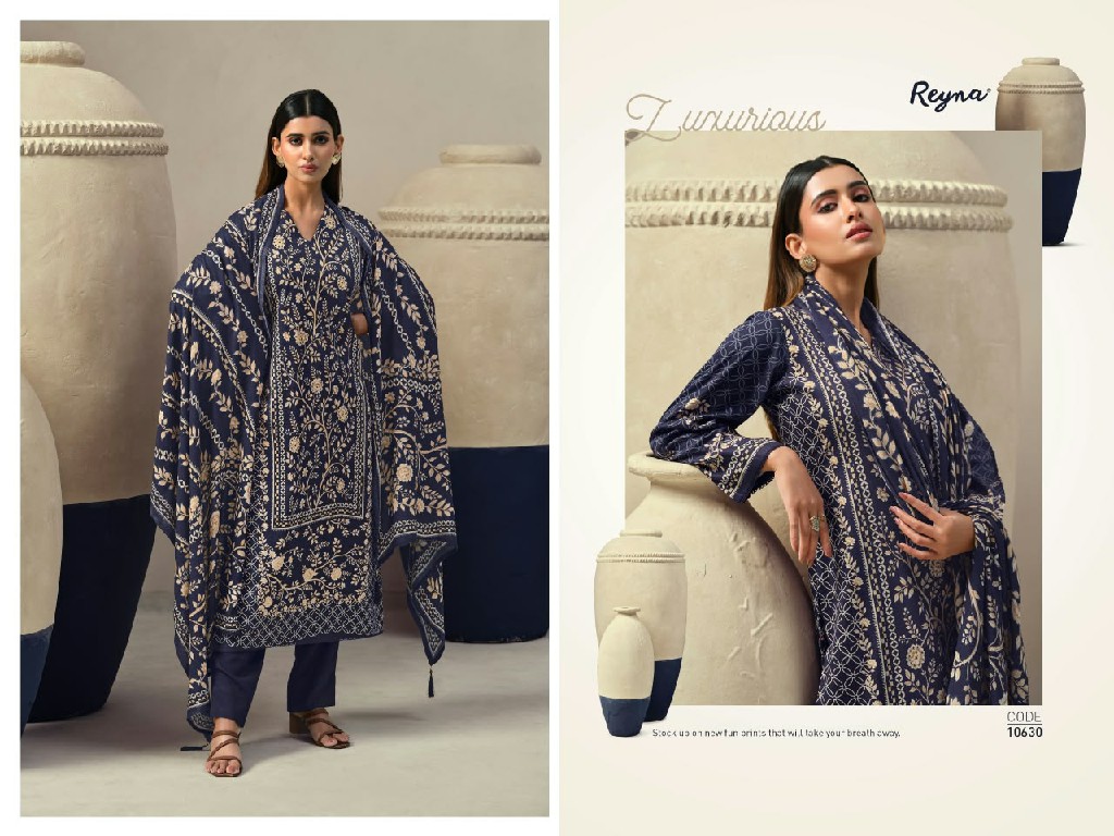 REYNA INDIGO WHOLESALE PURE CORDUROY AMAZING UNSTITCH SALWAR SUITS SUPPLIER