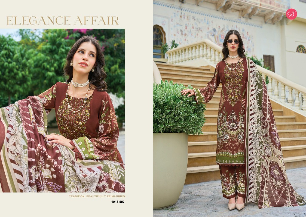 BELLIZA DILSHAD VOL 7 WHOLESALE VISCOSE RAYON EXCLUSIVE DESIGN UNSTITCH SALWAR SUITS EXPORTER