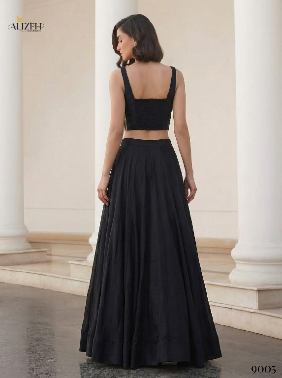 ALIZEH D.NO 9005 COLOURS WHOLESALE SOFT SILK MODERN STYLISH READYMADE LEHENGA FOR WOMEN ONLINE