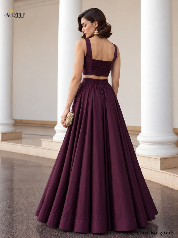 ALIZEH D.NO 9005 COLOURS WHOLESALE SOFT SILK MODERN STYLISH READYMADE LEHENGA FOR WOMEN ONLINE