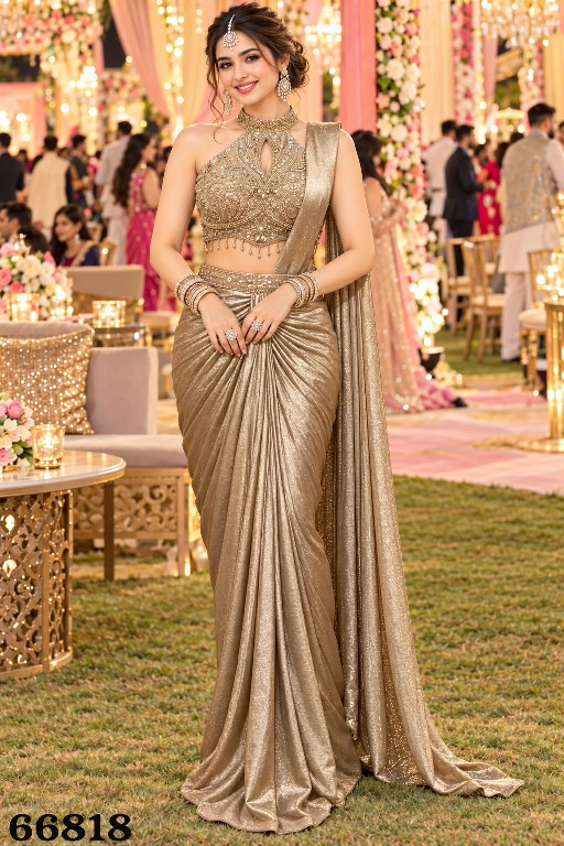 MRUDANGI EHSAAS WHOLESALE REAL SATIN CRUSH READY TO WEAR PARTY WEAR SAREES FOR WOMEN ONLINE