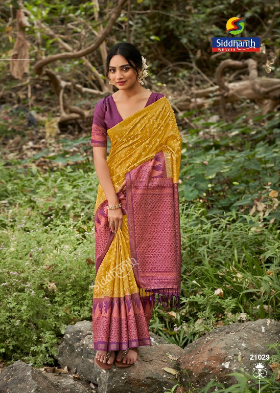 SIDDHANTH WEAVES PRIYOSHA PRINTS WHOLESALE SOFT TUSSER SILK AMAAZING INDIAN SAREES FOR WOMEN SUPPLIER