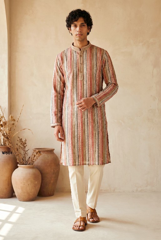 OUTLUK WEDDING COLLECTION VOL 60 WHOLESALE READYMADE EMBROIDERY WORK DESIGNER KURTA WITH PANT FOR MEN SUPPLIER