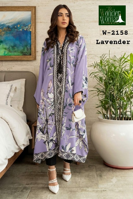 WONDER WOMAN D.NO 2158 WHOLESALE READYMADE IMPORTED SOFT COMFORT WEAR LONG KAFTAN KURTI WITH PANT COMBO FOR EXPORT