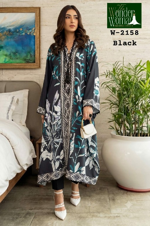 WONDER WOMAN D.NO 2158 WHOLESALE READYMADE IMPORTED SOFT COMFORT WEAR LONG KAFTAN KURTI WITH PANT COMBO FOR EXPORT