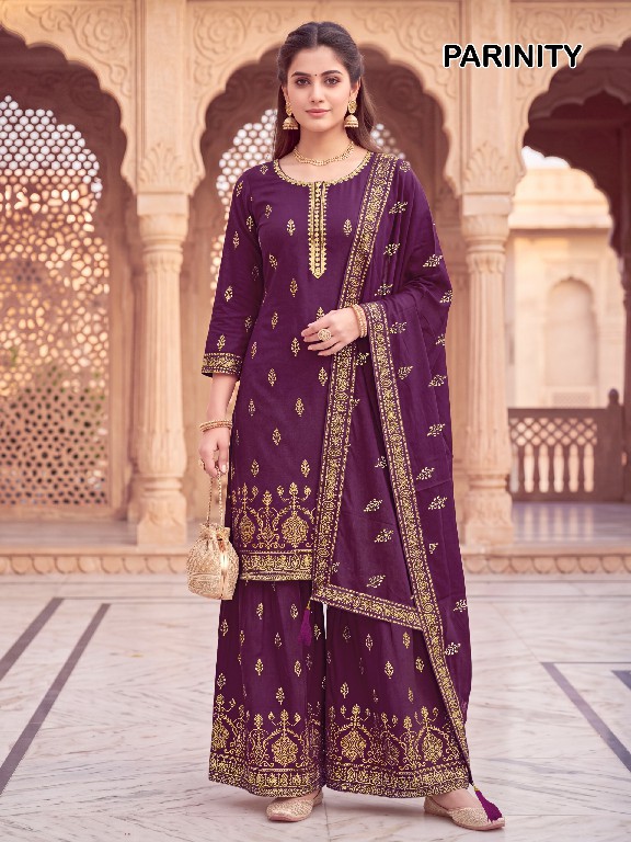 RANGRUT PARINITY WHOLESALE READYMADE RAYON BIG SIZE SHARARA STYLE 3 PCS SUITS EXPORTER