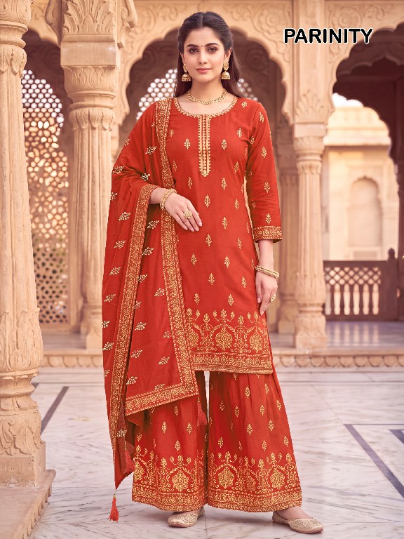 RANGRUT PARINITY WHOLESALE READYMADE RAYON BIG SIZE SHARARA STYLE 3 PCS SUITS EXPORTER