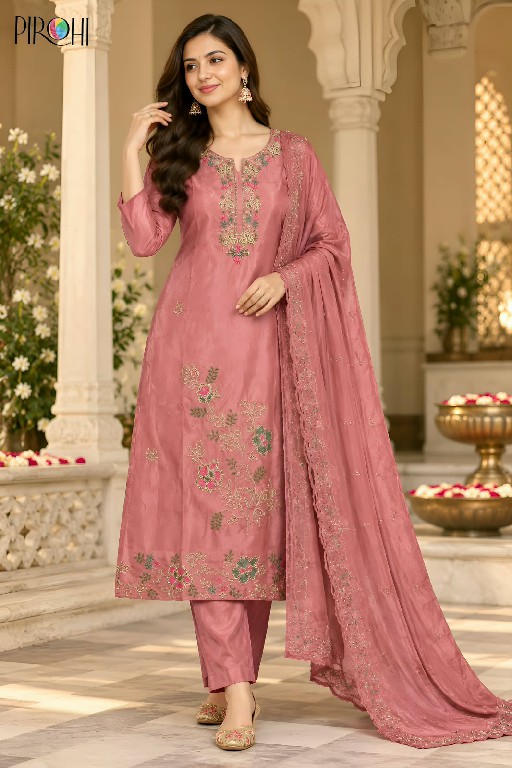 PIROHI CHANDANI WHOLESALE READYMADE HEAVY GLASS ROMAN BEAUTIFUL 3 PCS COMBO SET SUITS SUPPLIER