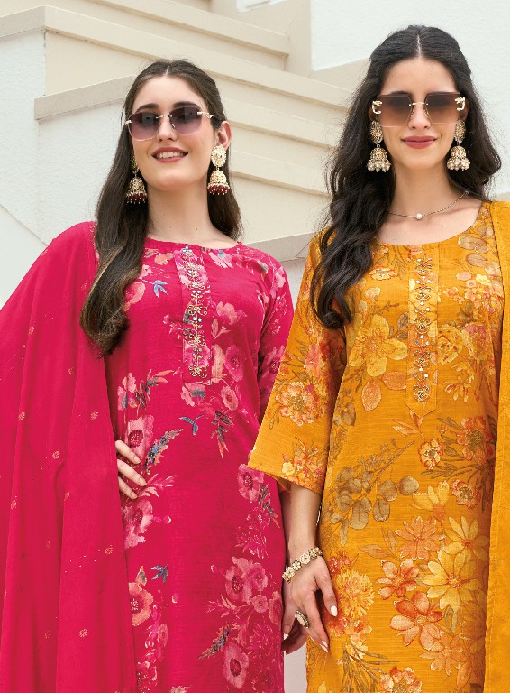 RADHIKA LIFESTYLE ALEXA VOL 10 WHOLESALE READYMADE VERTICAN SILK BIG SIZE FASHIONABLE 3 PCS SUITS EXPORTER