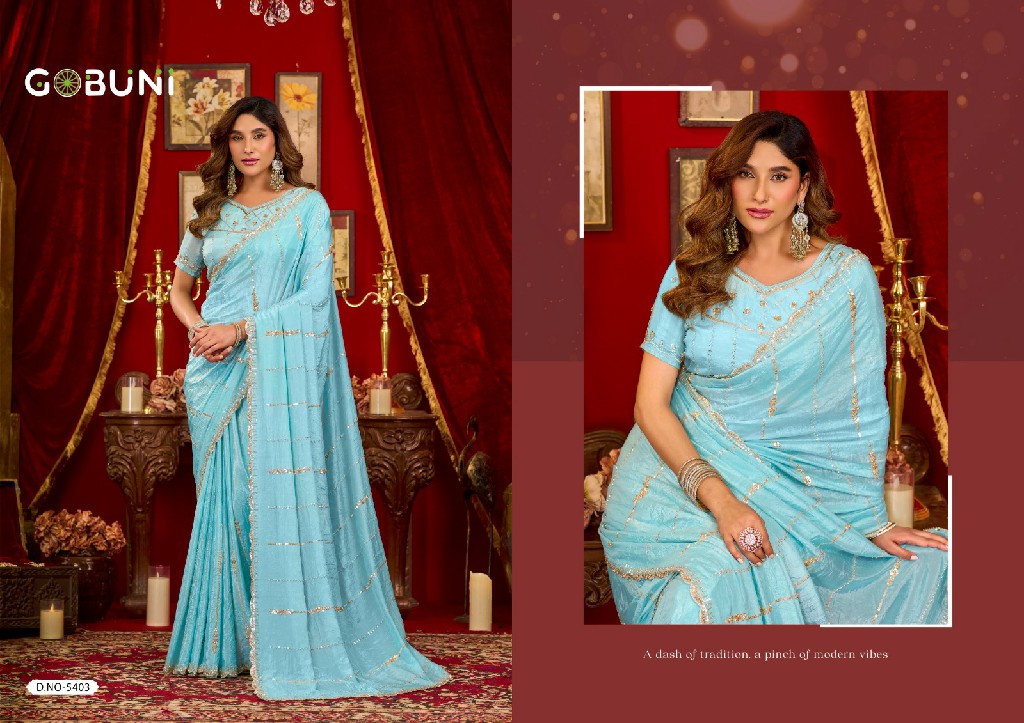 GOBUNI SAHIBA WHOLESALE PRADA SILK LUXURIOUS LOOK INDIAN SAREES FOR WOMEN ONLINE
