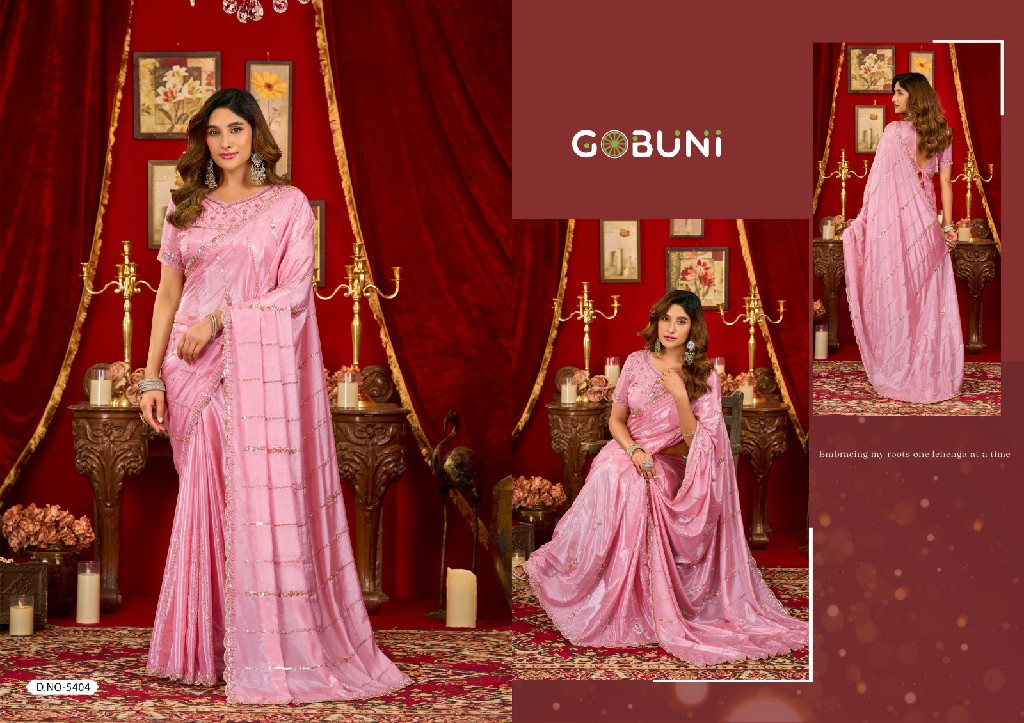 GOBUNI SAHIBA WHOLESALE PRADA SILK LUXURIOUS LOOK INDIAN SAREES FOR WOMEN ONLINE