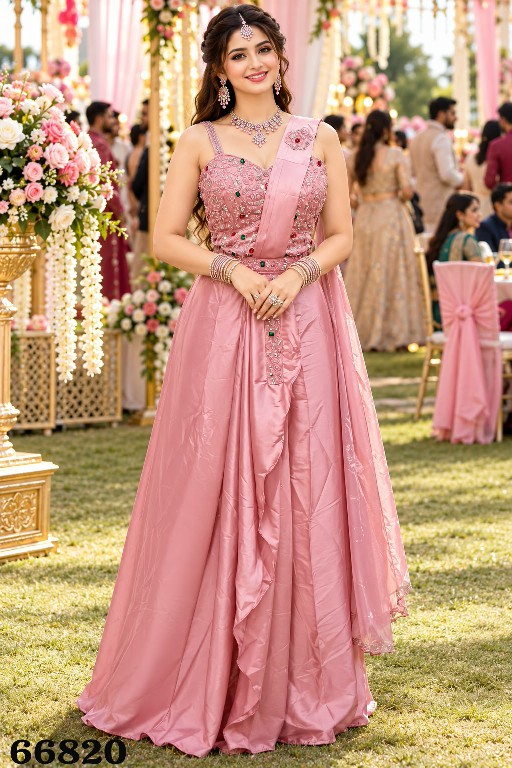 MRUDANGI MEHAR WHOLESALE REAL SATIN READY TO WEAR DESIGNER SAREES FOR WOMEN SUPPLIER