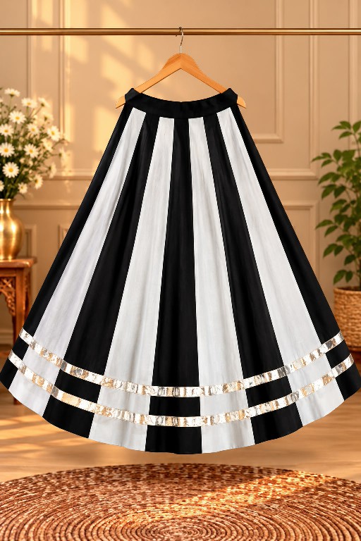TEXTILEDEAL PRESENT READYMADE ROMAN SILK NAVRATRI SPECIAL SKIRT FOR WOMEN ONLINE