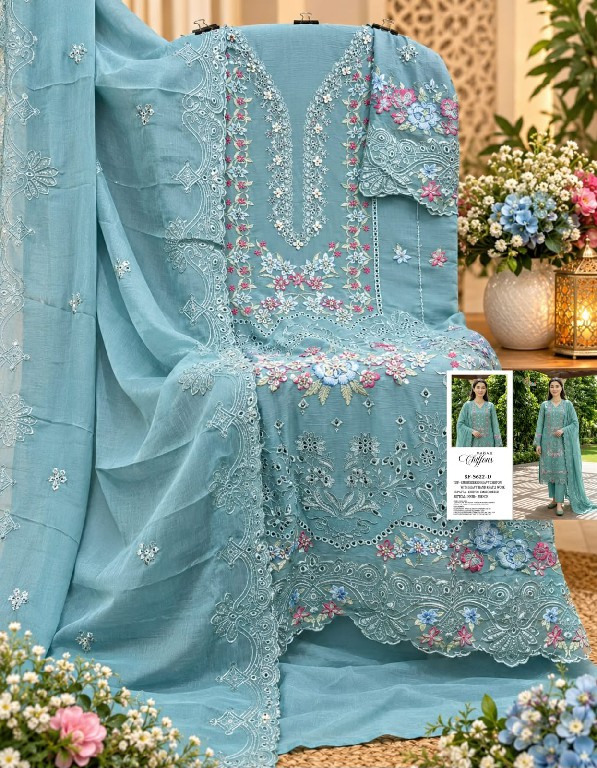 SHREE FABS D.NO 5622 WHOLESALE CHIFFON PAKISTANI HIT DESIGN UNSTITCH SALWAR SUITS EXPORTER