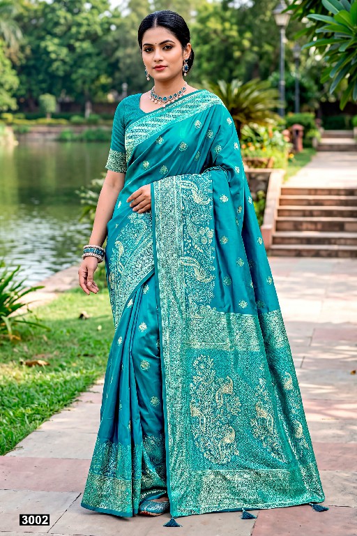 SAROJ CHANDRAKALA SATIN SAROSKI VOL 3 WHOLESALE SATIN SILK GORGEOUS LOOK INDIAN SAREES FOR WOMEN SUPPLIER