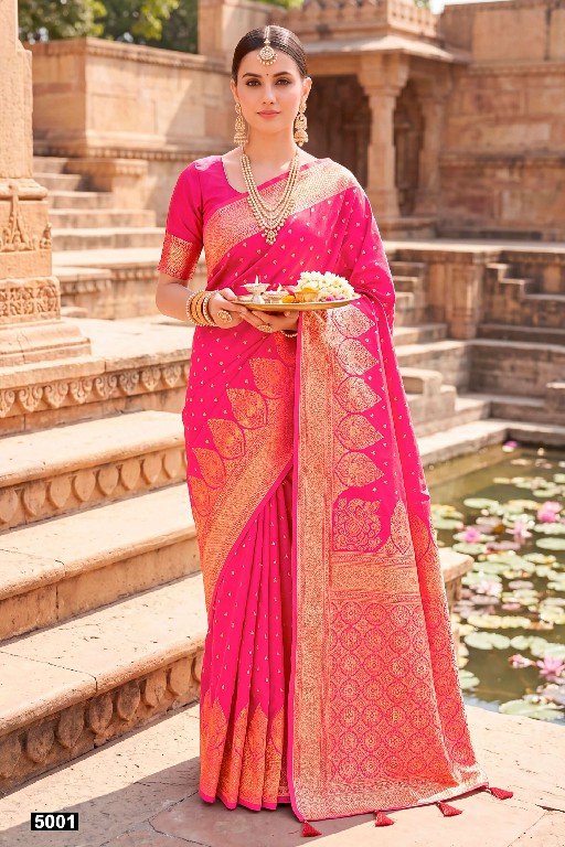 SAROJ CHANDRAKALA SATIN SAROSKI VOL 5 WHOLESALE SATIN SILK ATTRACTIVE INDIAN SAREES FOR WOMEN EXPORTER