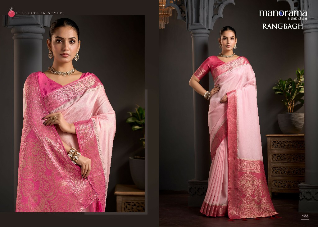 MANORAMA RANGBAGH WHOLESALE PREMIUM VISCOSE OCCASION WEAR INDIAN SAREES FOR WOMEN ONLINE
