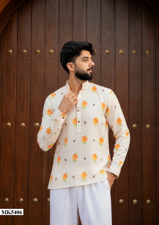 MAHOTSAV MENS SHORT KURTA VOL 3 WHOLESALE READYMADE FESTIVE WEAR SHORT KURTA FOR MENS ONLINE