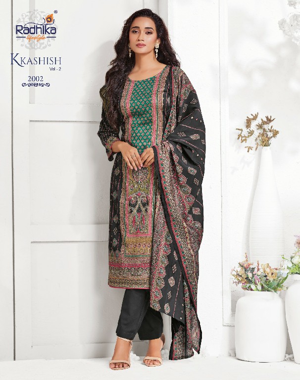 RADHIKA LIFESTYLE KKASHISH VOL 2 WHOLESALE READYMADE JAM WITH WORK BIG SIZE 3 PCS SUITS EXPORTER