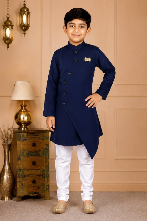 VENMER PRESENT READYMADE COTTON UNIQUE STYLISH KURTA PYJAMA FOR KIDS ONLINE