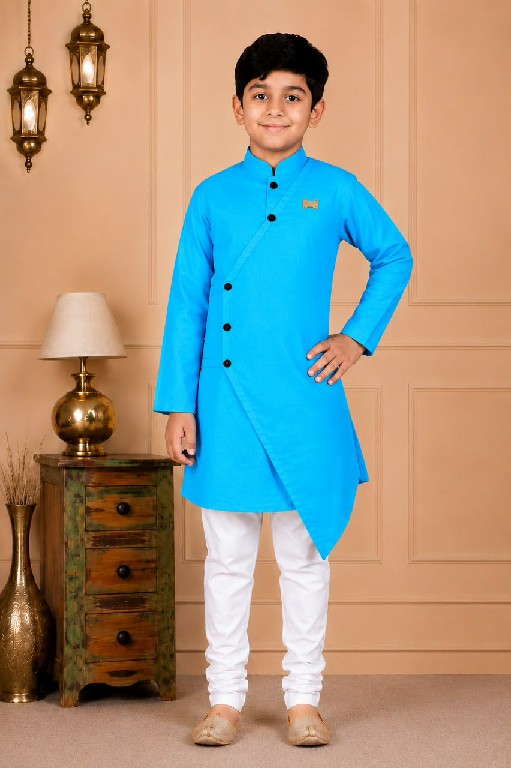 VENMER PRESENT READYMADE COTTON UNIQUE STYLISH KURTA PYJAMA FOR KIDS ONLINE