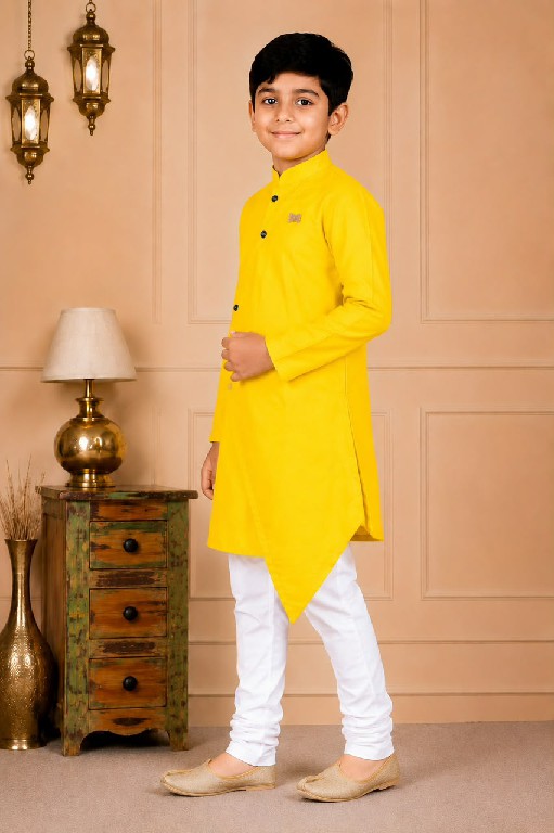 VENMER PRESENT READYMADE COTTON UNIQUE STYLISH KURTA PYJAMA FOR KIDS ONLINE