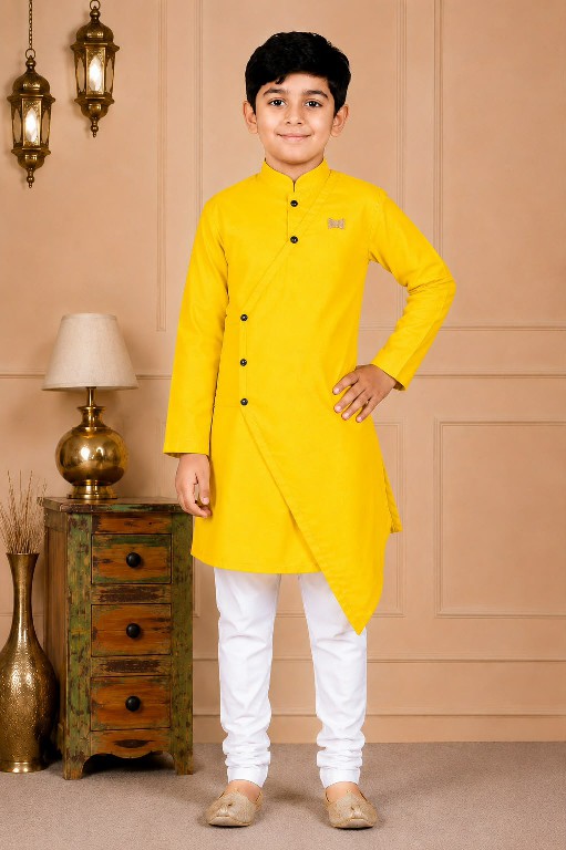 VENMER PRESENT READYMADE COTTON UNIQUE STYLISH KURTA PYJAMA FOR KIDS ONLINE