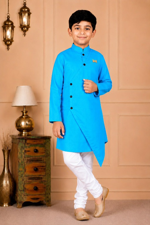 VENMER PRESENT READYMADE COTTON UNIQUE STYLISH KURTA PYJAMA FOR KIDS ONLINE