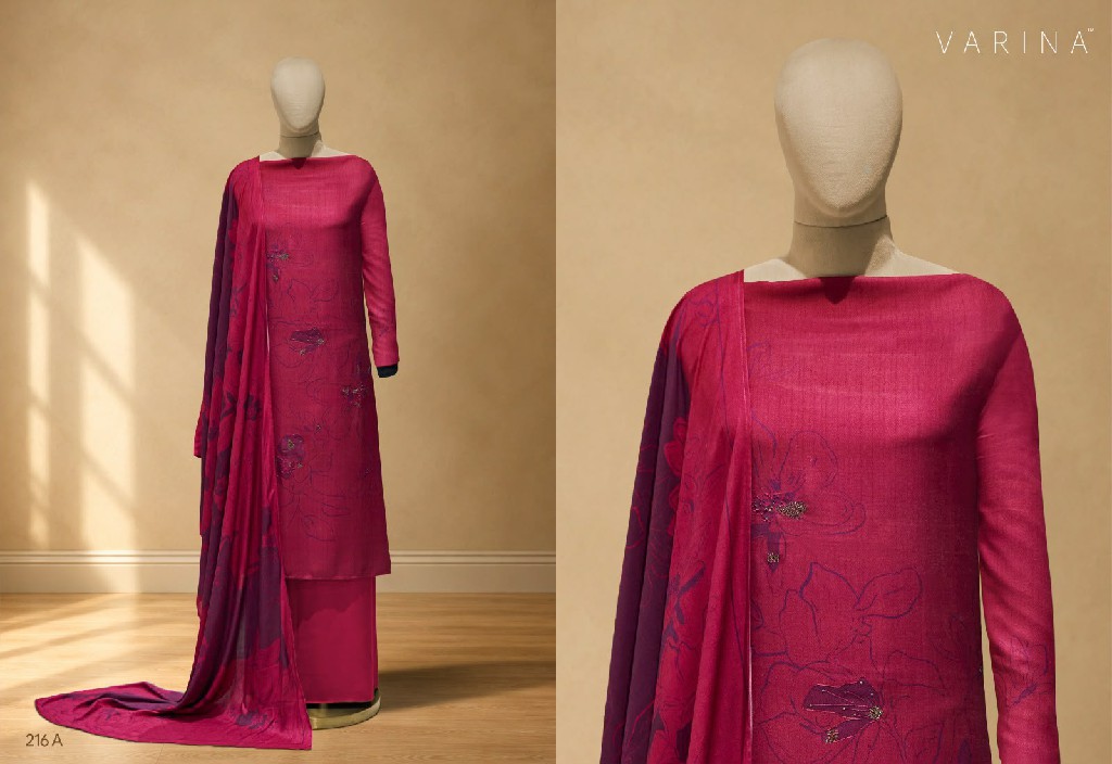 VARINA HARLOW WHOLESALE PASHMINA WINTER WEAR UNSTITCH SALWAR SUITS FOR EXPORT