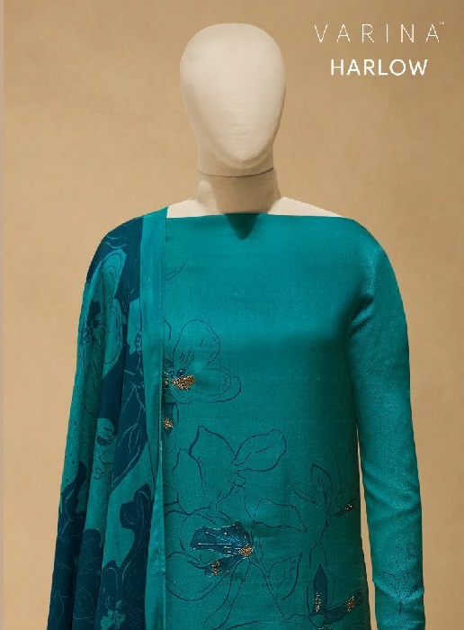 VARINA HARLOW WHOLESALE PASHMINA WINTER WEAR UNSTITCH SALWAR SUITS FOR EXPORT