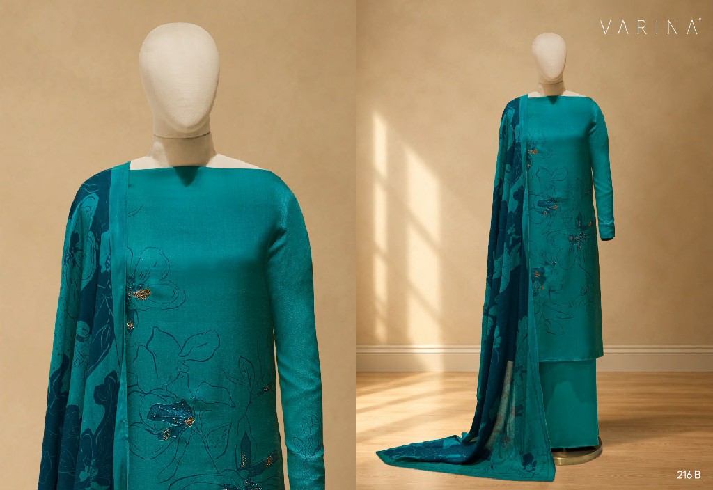 VARINA HARLOW WHOLESALE PASHMINA WINTER WEAR UNSTITCH SALWAR SUITS FOR EXPORT