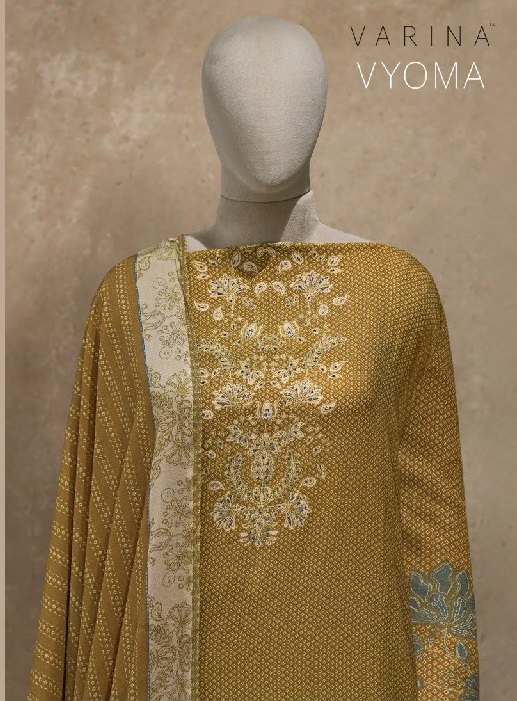 VARINA VYOMA WHOLESALE PASHMINA WINTER AMAZING UNSTITCH SALWAR SUITS ONLINE