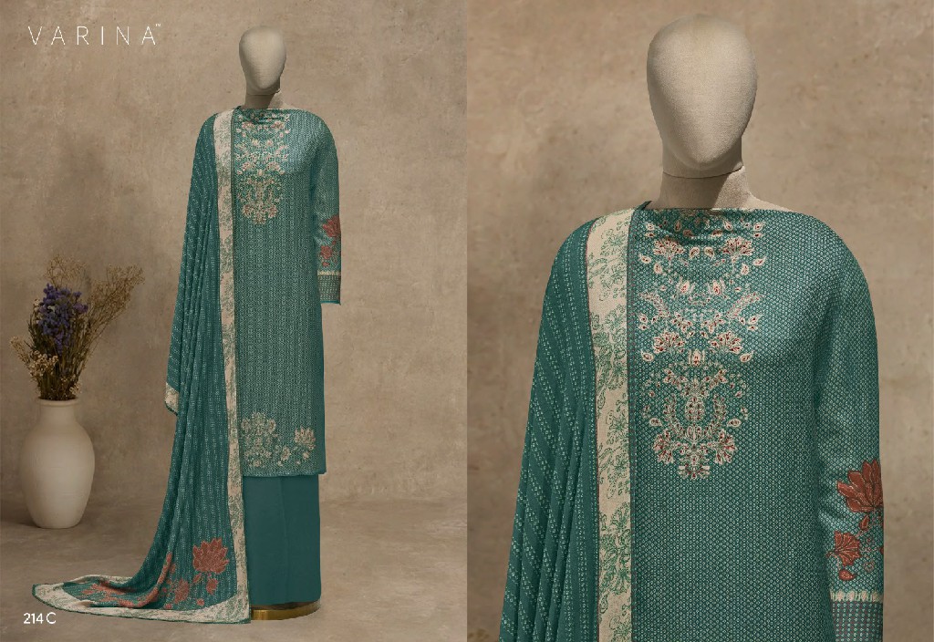 VARINA VYOMA WHOLESALE PASHMINA WINTER AMAZING UNSTITCH SALWAR SUITS ONLINE