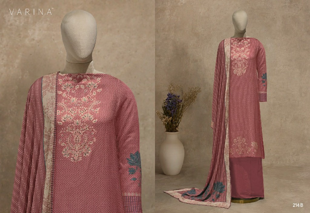 VARINA VYOMA WHOLESALE PASHMINA WINTER AMAZING UNSTITCH SALWAR SUITS ONLINE