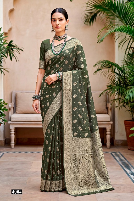 SAROJ DESTINY SIMMER SATIN VOL 4 WHOLESALE TISSUE SATIN OCCASION WEAR INDIAN SAREES FOR WOMEN SUPPLIER