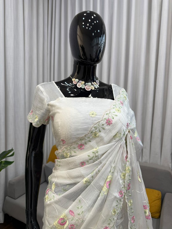 TEXTILEDEAL D.NO KD-622 WHOLESALE HEAVY CHIFFON DESIGNER SAREES FOR WOMEN SUPPLIER