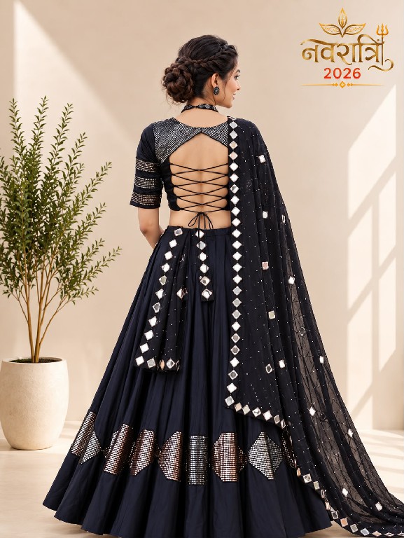 PAYAL CREATION D.NO 7065 WHOLESALE READYMADE PURE COTTON SILK NAVRATRI SPECIAL CHANIYA CHOLI FOR EXPORT
