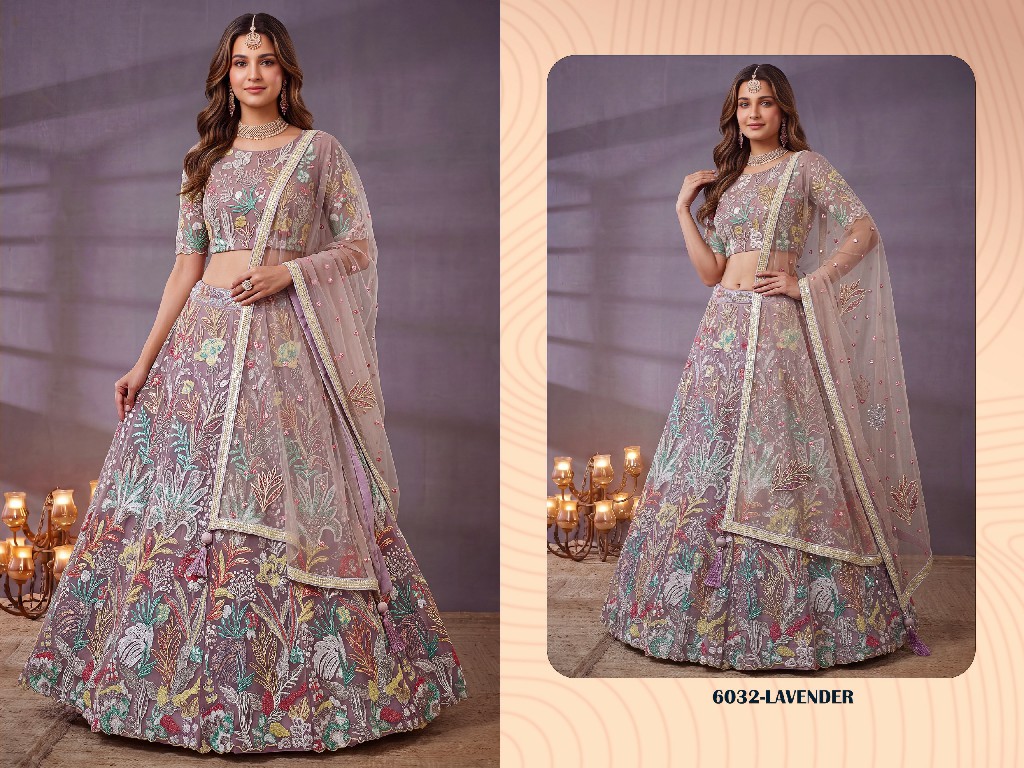 ZEEL CLOTHING ZEEL VOL 38 WHOLESALE SOFT NET EMBROIDERED LEHENGA CHOLI FOR EVERY OCCASION EXPORTER