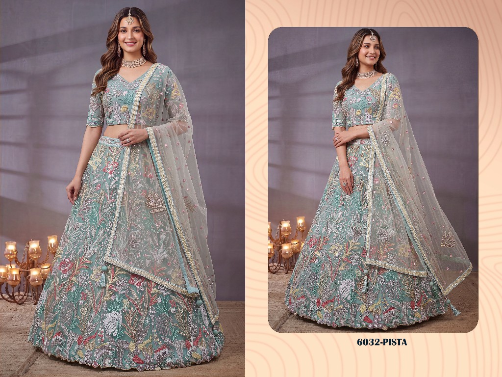 ZEEL CLOTHING ZEEL VOL 38 WHOLESALE SOFT NET EMBROIDERED LEHENGA CHOLI FOR EVERY OCCASION EXPORTER