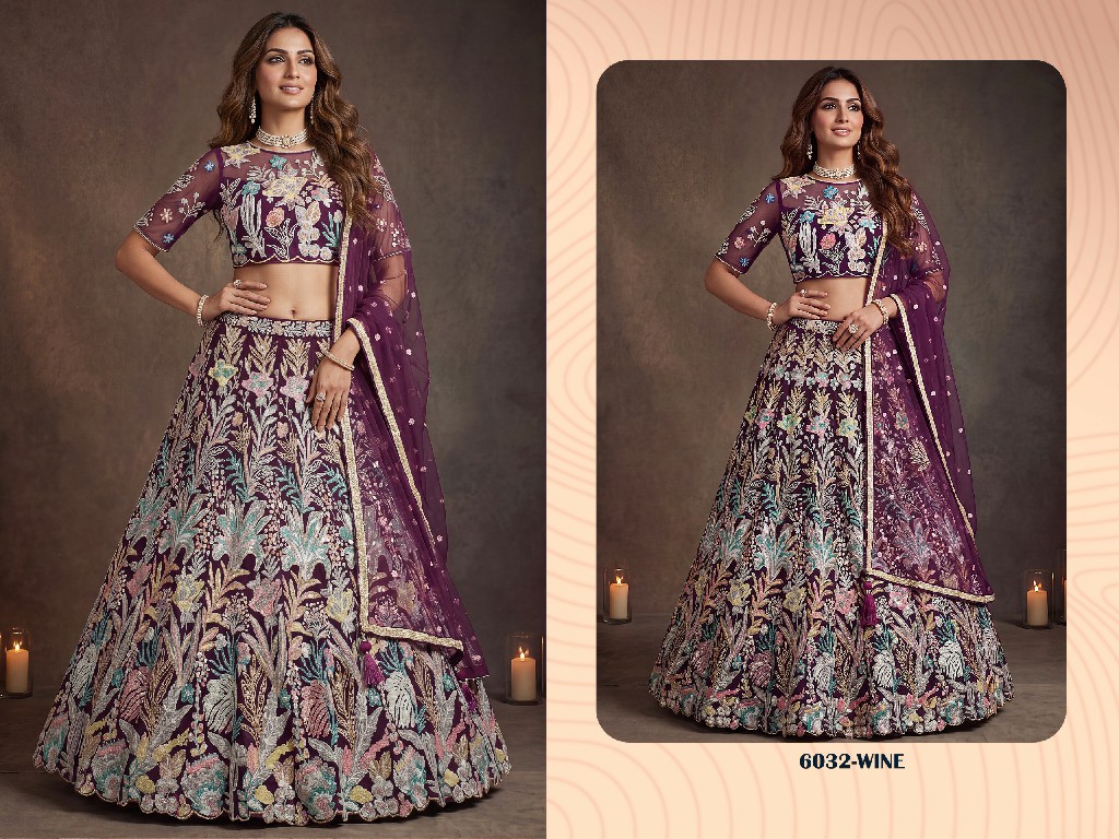 ZEEL CLOTHING ZEEL VOL 38 WHOLESALE SOFT NET EMBROIDERED LEHENGA CHOLI FOR EVERY OCCASION EXPORTER